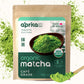 AprikaLife Organic Matcha Green Tea Powder - Culinary Grade - 1.05 oz (30g) - Ideal for Lattes, Smoothies, Desserts
