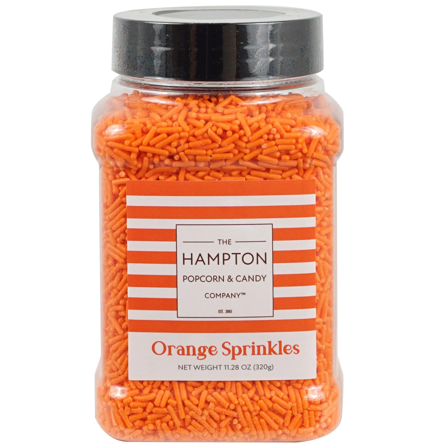 Orange Sprinkles Jimmies 11.28 Oz, Orange Sprinkles For Cake Decorating, Cake Sprinkles, Sprinkles For Baking, Ice Cream & More,