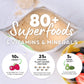 Orgain Vegan Meal Replacement Protein Powder, 25g Protein, 80+ Superfoods, 10g Fiber, 34.5 oz, Vanilla