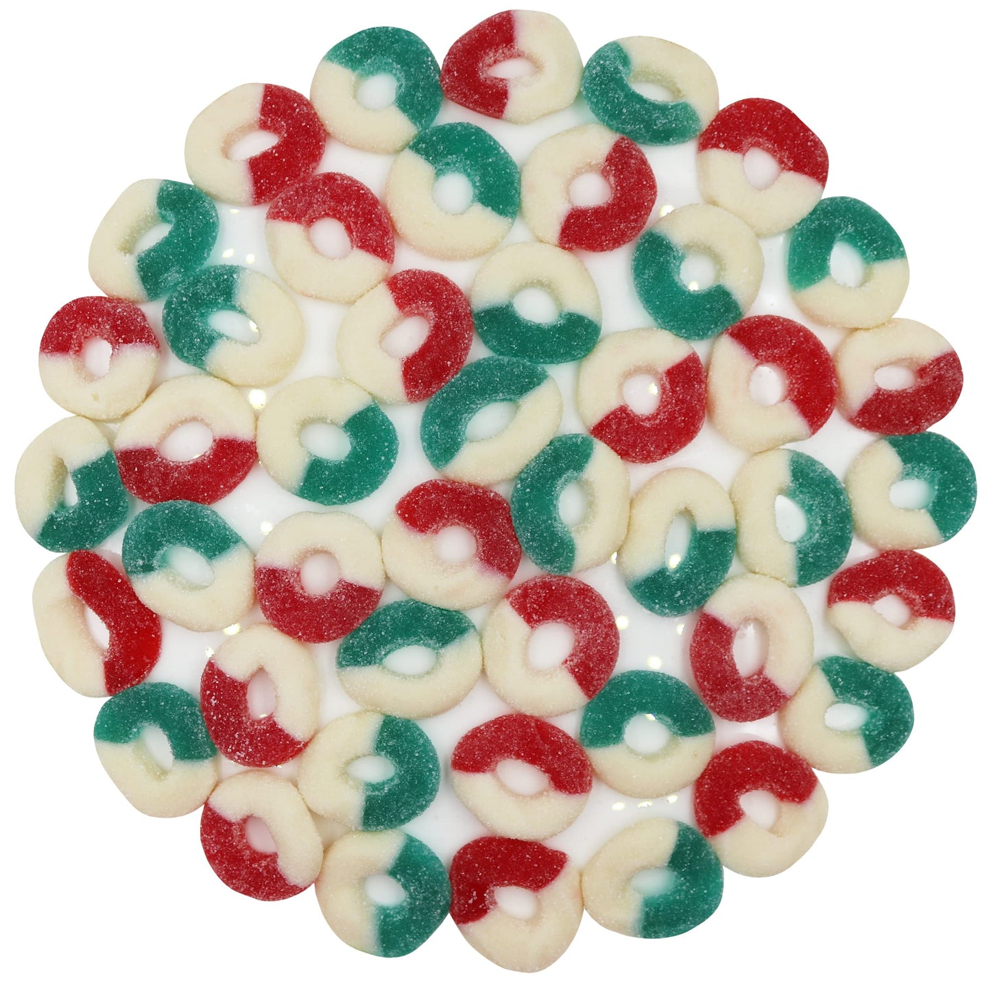 Firstchoicecandy Gummy Rings (Usa Patriotic, Freedom 1 Pound (Pack Of 1))