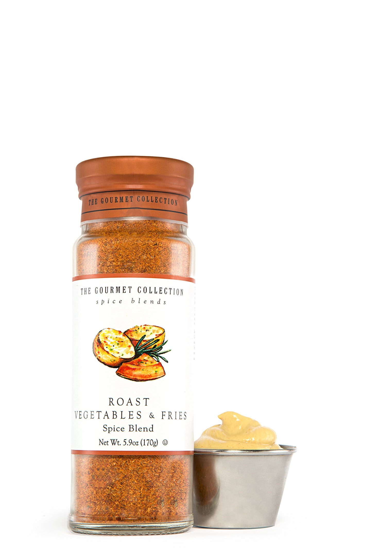 The Gourmet Collection Seasoning Blends Roast Vegetables & Fries Spice Blend Seasoning For Cooking Sweet Potatoes, Fries, Caulif