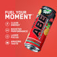 ABE All Black Everything Sugar Free Energy Drink, Blue Lagoon, 200mg Caffeine, 12 Pack, 0 Calories