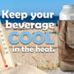 Brown Paper Bag Can Insulated Can Drink Cooler (Size - 12 oz.)