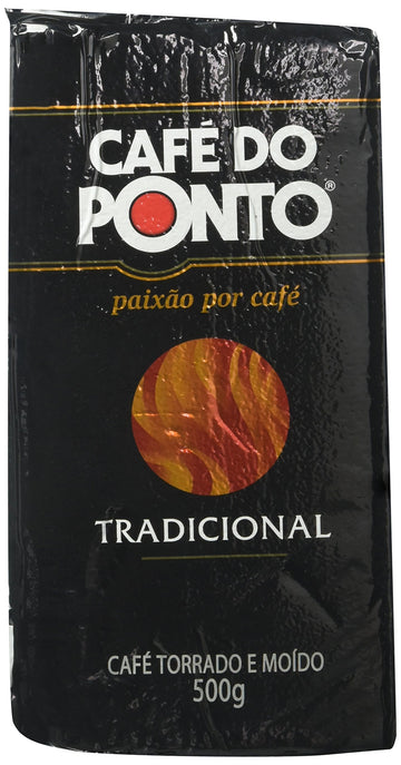 Cafe Do Ponto Coffee - Tradicional- 17.6 , One Pack