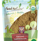 Food to Live - Organic Ginger Root Powder, 8 Ounces Non-GMO, Kosher, Bulk, Raw Ground Ginger Root, Flour, Sirtfood