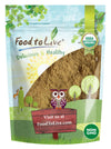 Food to Live - Organic Ginger Root Powder, 8 Ounces Non-GMO, Kosher, Bulk, Raw Ground Ginger Root, Flour, Sirtfood