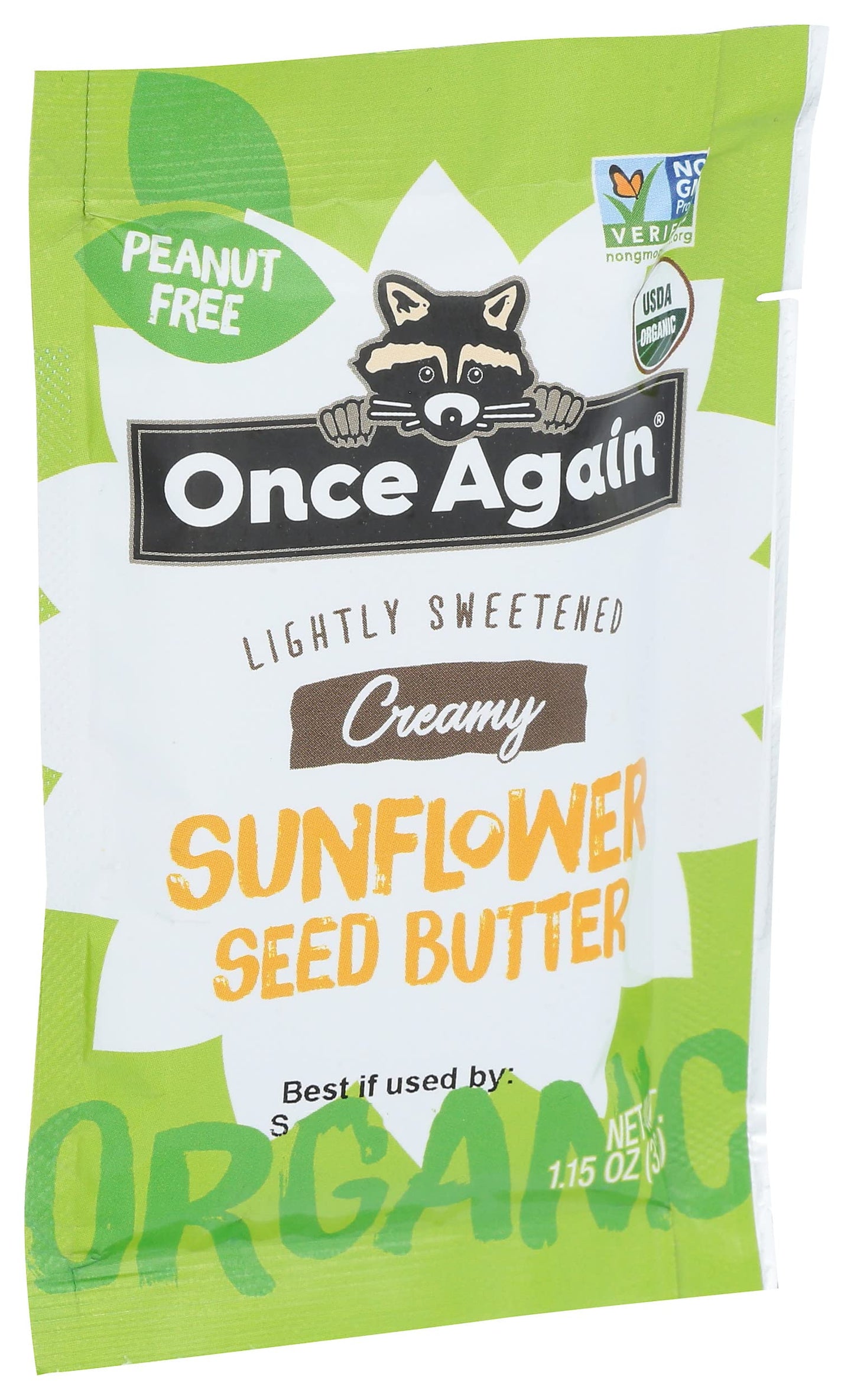 Once Again Once Again - Organic Sunflower Butter Squeeze (10X1.15 OZ)