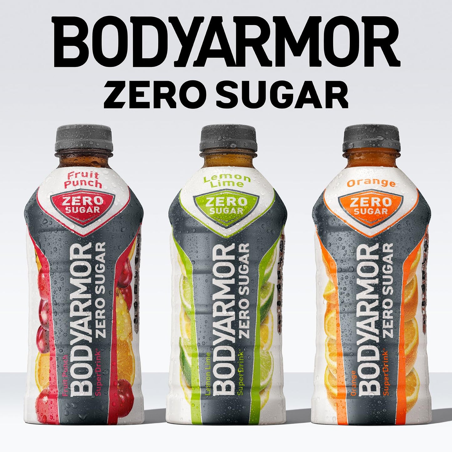 BODYprotective covering ZERO Sugar Lemon Lime  Sugar Free Sports Drink - Low-Calorie Hydration - Natural Flavors with Potassium Packed Electrolytes  Antioxidants  and B-vitamins  28 fl oz (Pack of 12)