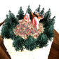 Honbay 20PCS Plastic Evergreen Tree Cupcake Toppers Tree Cake Decorations Cake Decorating Pick for Christmas Party Favor