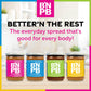 Bettern Peanut Butter 6 Pack Variation (1 Pound (Pack of 6), Peanut Butter (Low Sodium))