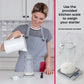 Apron Maven Sourdough Starter Kit - 34 oz Jar with Scale & Accessories - Clear, Model SDK34