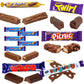 Cadbury Chocolate Gift Box - Bulk Chocolate Bars and Bags of Cadbury Chocolate Favourites (60 Bars)