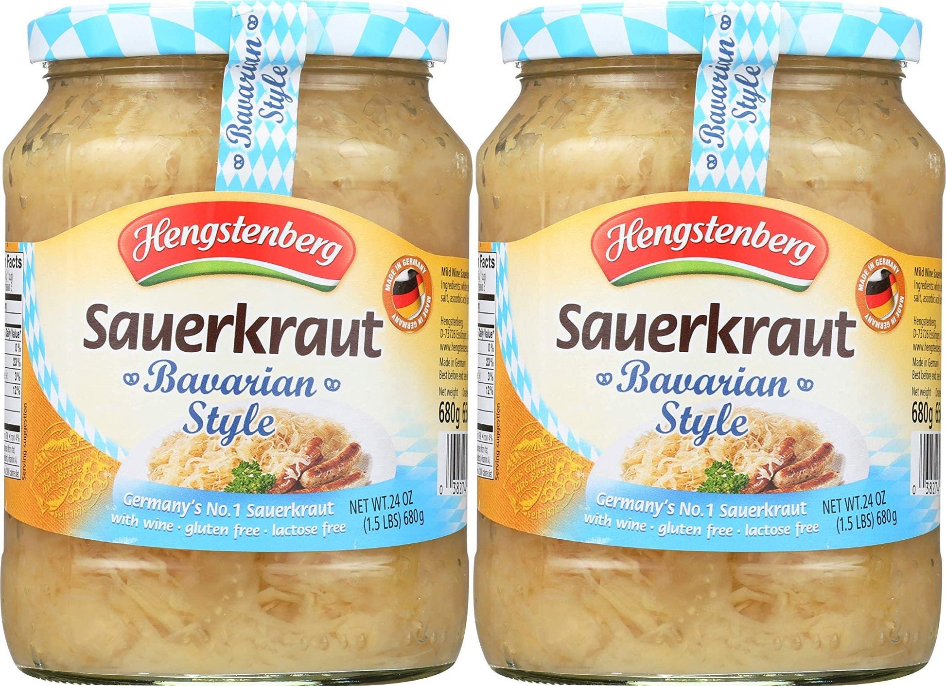European-Stylen Beverage-Inspired Sauerkraut Pack Of 2