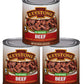 Keystone Meats All Natural Canned Beef 28 Ounce Long Term Shelf Life Emergency Survival Food Canned Meat | Fully Cooked Ready to