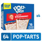 Pop-Tarts Toaster Pastries, Breakfast Foods, Kids Snacks, Value Pack, Frosted Strawberry (64 Pop-Tarts)
