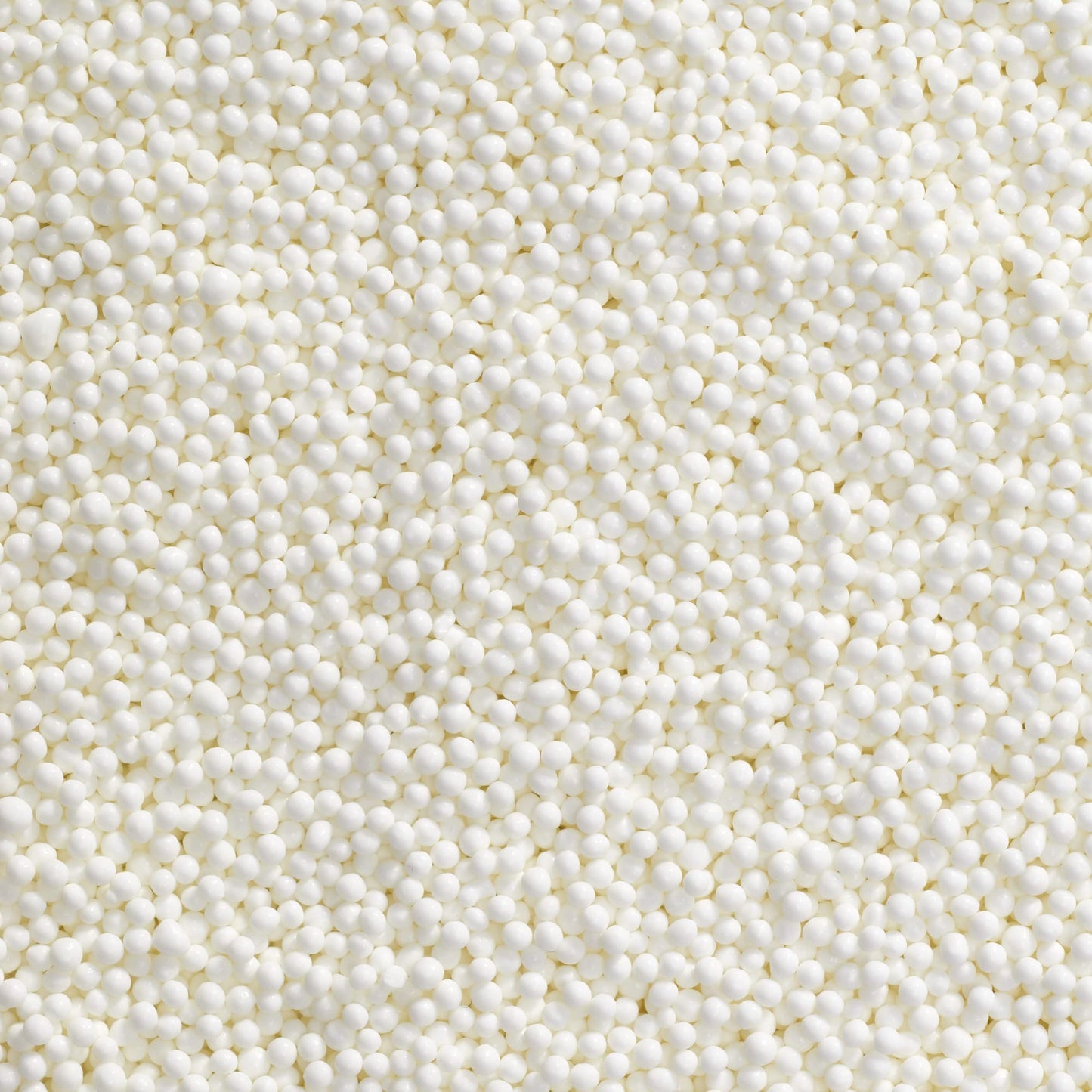 Decopac White Nonpareils, 30Oz/85G, Fancy Sprinkles In Handheld Container, Edible Sprinkles For Celebration Cakes, Cupcakes, Coo