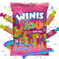 Winis Sour & Spicy Variety Bag Chewy Candy – Taffy Candies 30 Individually Wrapped Pieces - Size 4 Oz Candy Variety Bag - Taffy, Gifts, Holiday, Parties, Concessions, Pantry, Non-Melting, Party