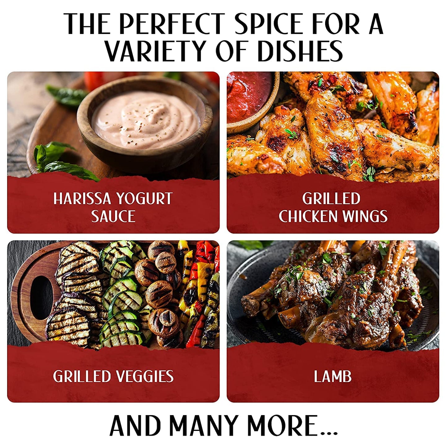 Collected Foods Premium Rose Harissa Spice - Small-Batch Blend, 2 oz (Pack of 3) - Perfect for Roasted Veggies, Grilled Meats & Fish