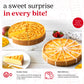 Davids Cookies Mango Cheesecake - 10 Pre-sliced Dessert, 14 pcs, Great Gift Idea for All Ages, Model BS683