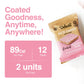 Deluxe & Bla Bla Rice Cakes 12 Pack - Whole Grain, Gluten-Free, Kosher, Low-Calorie Snack - Coated With Strawberry Yogurt - Heal
