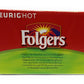 Folgers K Cups Half Caff Ground Coffee Pods, 12 Count, Pack of 1