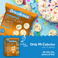 Drizzilicious Mini Rice Cakes - Vegan, Gluten Free, 90 Calories, 0.74 oz (Pack of 10)