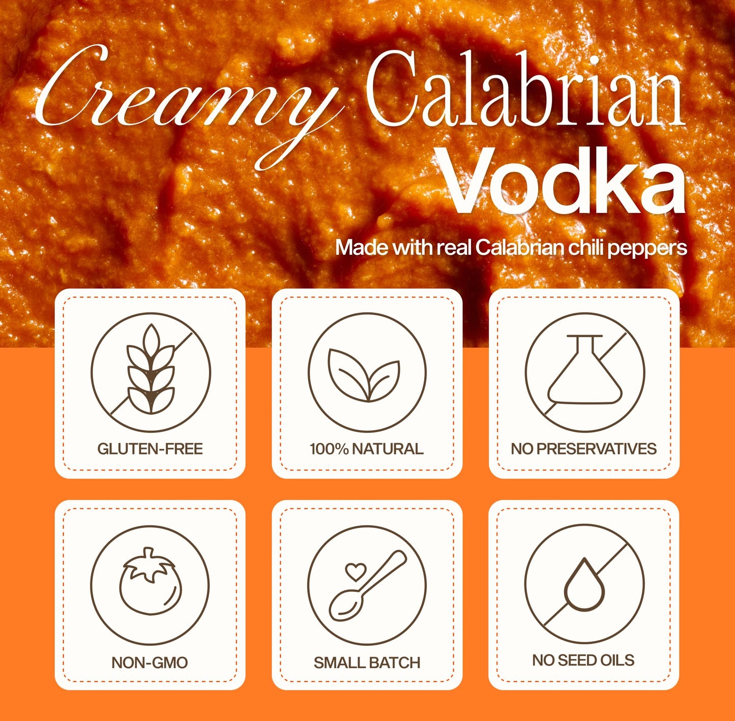 Sauz Calabrian spirit-inspired flavor Sauce, Gluten-Free, Non-GMO, 25 Oz Jar, 2-Pack