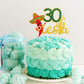 Caiwowo Taco Bout 30 Birthday Cake Topper - Glitter Paper Decoration for Fiesta Party - Model 1