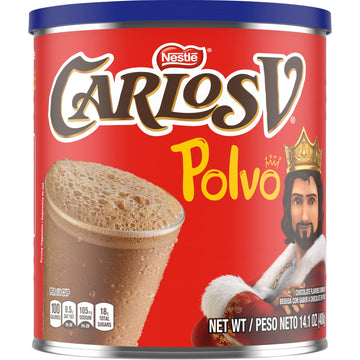 Nestle Carlos V Chocolate Drink Mix, 14.1-Ounce Containers (Pack of 12)