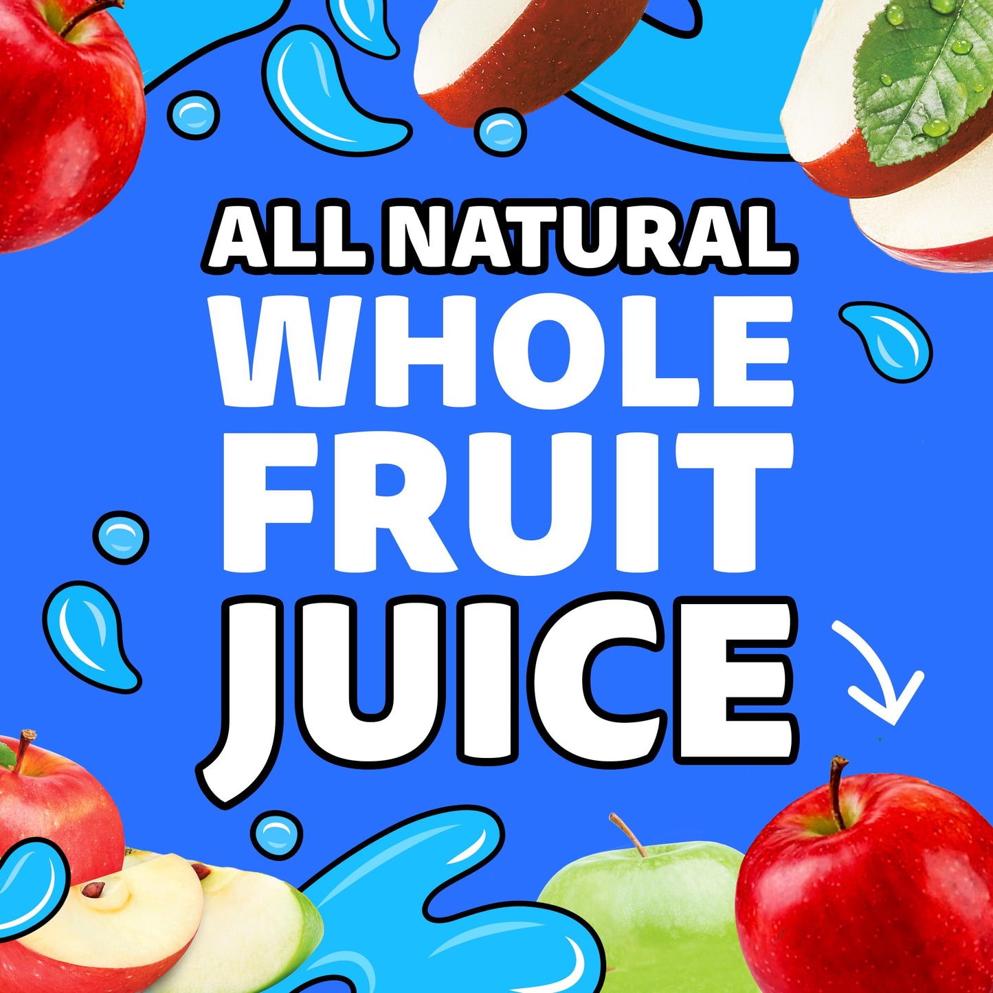 Capri Sun 100% Apple Juice For Kids Lunch (40 Ct Pack, 4 Boxes Of 10 Pouches)