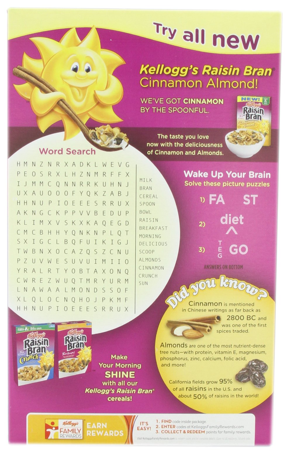 Kelloggs Raisin Bran Crunch Cereal - 24.8 Ounce (Pack of 2)