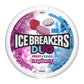 ICE BREAKERS Duo Fruit Plus Cool Raspberry Sugar Free Mints Tins, 1.3 oz (8 Count)