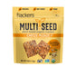 Flackers Organic Cheeze-Pleaze Multi-Seed Crackers, 4 Ounce 1-Pack, Gluten Free, Non Gmo, Vegan, Keto Snack, 6G Protein, 6G Fibe