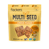 Flackers Organic Cheeze-Pleaze Multi-Seed Crackers, 4 Ounce 1-Pack, Gluten Free, Non Gmo, Vegan, Keto Snack, 6G Protein, 6G Fibe