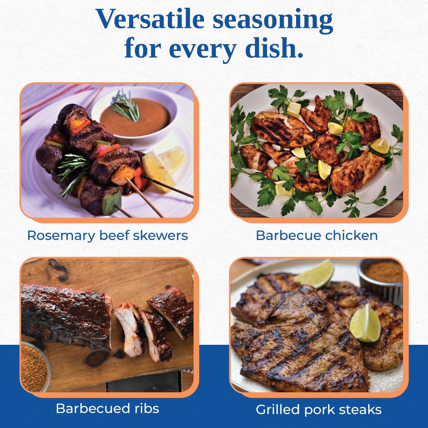 Magic Seasoning Blends BBQ Rub, All-Purpose Seasoning for Grilling & smoky aroma, 24 oz