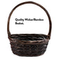 CRAVEBOX Brown Easter Basket - 45ct Filled with Plush Bunny, Candy, Snacks,   for Kids and mature-themeds