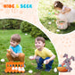 Cpsyub Egg Toys For Toddlers 1-3, Easter Eggs Learning Toys For 1, 2, 3 Year Old Girlsboys, Montessori Egg Matching Toy Educatio