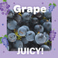 Jelly Fruit Mochi, Japanese Traditional Candy, Individually Wrapped, Artisanal Handworks, Juicy Grape, 300G?Yamasan?