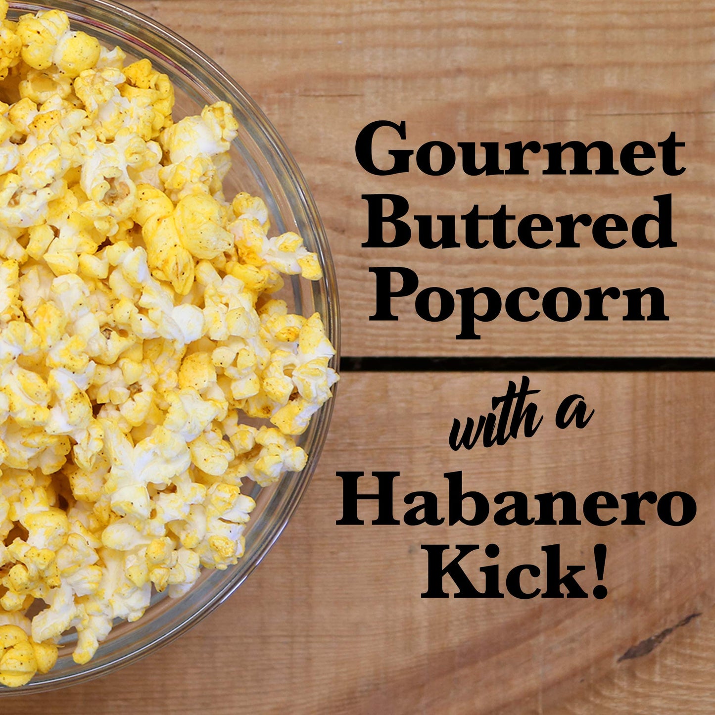 ASS KICKIN Habanero Popcorn - 6 Pack - Gourmet Spicy Snack - 0.58 Ounce Bags - Great for Movie Night