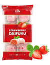 Fusion Select Japanese Mochi Fruit Daifuku Japanese Desert Sweet Rice Cake Fruit Mochi Daifuku 240G/ 8.46Oz (Strawberry Flavor,