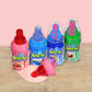 Baby Bottle Pop Halloween Bulk Candy Lollipops 10 Ct - Individually Wrapped Hard Candy w/ Powdered Sugar Dip in Assorted Fruity