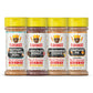 Flavor God Dessert Topper Combo Pack of 4 - Buttery Cinnamon Roll, Chocolate Donut, Gingerbread Cookie, Pumpkin Pie - Gluten-Free, Kosher