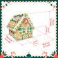 2 Pack Gingerbread Cookie House Kit - (12.75 Oz And 2 Lbs) - Easy To Decorate - Includes Everything Needed To Assemble And Decor