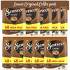 Senseo Strong Dark Roast Coffee Pods, 48 Count (Pack of 10) - Single Serve Coffee Pods Bulk Pack for Senseo Coffee Machine - Com