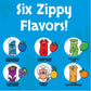 Otter Pops, Original Assorted Freezer Pops, 1Oz Freeze Pops In Six Zippy Flavors, 100 Count, (85100)