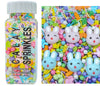 Gevog 1 Bottle Rabit Sprinkles Sprinkles Easter Cake Decorations and Cupcake Topper Decorations Birthday Party Baking Cupcake Co