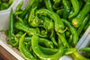 Fresh Bright Green Shishito Peppers by RawJoy Farms