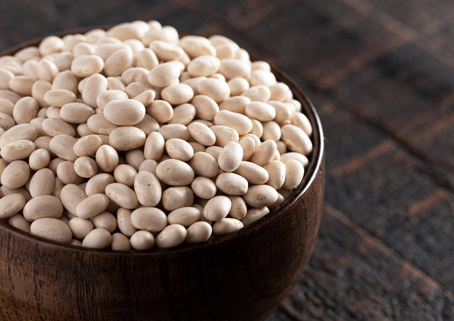 Food to Live Organic Navy Beans, 1 Pound Non-GMO verified, Kosher, Vegan, Dried White, Bulk. High in Protein and Dietary Fiber