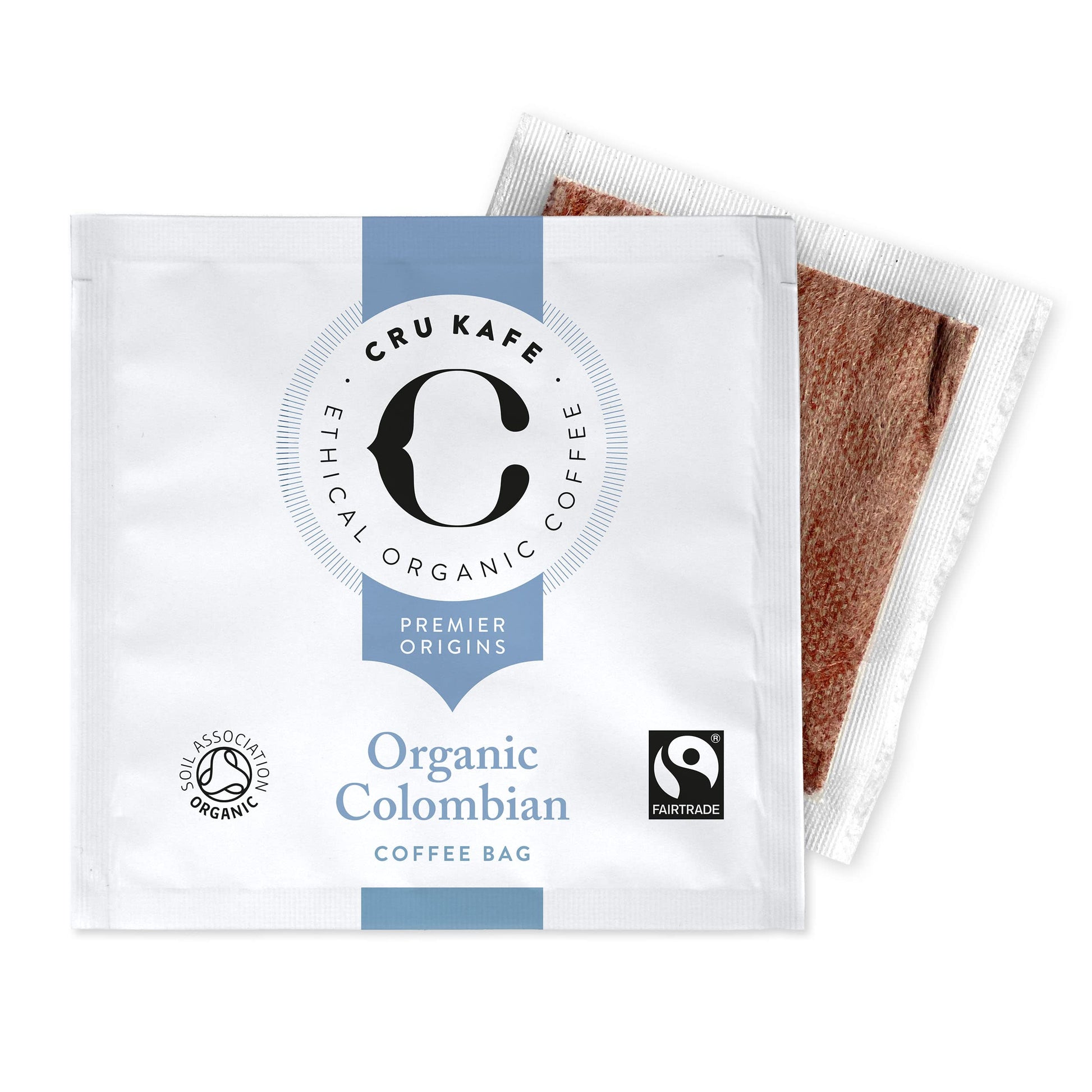 Cru Kafe Organic Colombian Coffee Bags 1 Ea