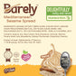 Barely Sweet Mediterranean Sesame Spread, Keto Friendly, Low Sugar, 3.2g Cane Sugar per Serving, Pack of 6